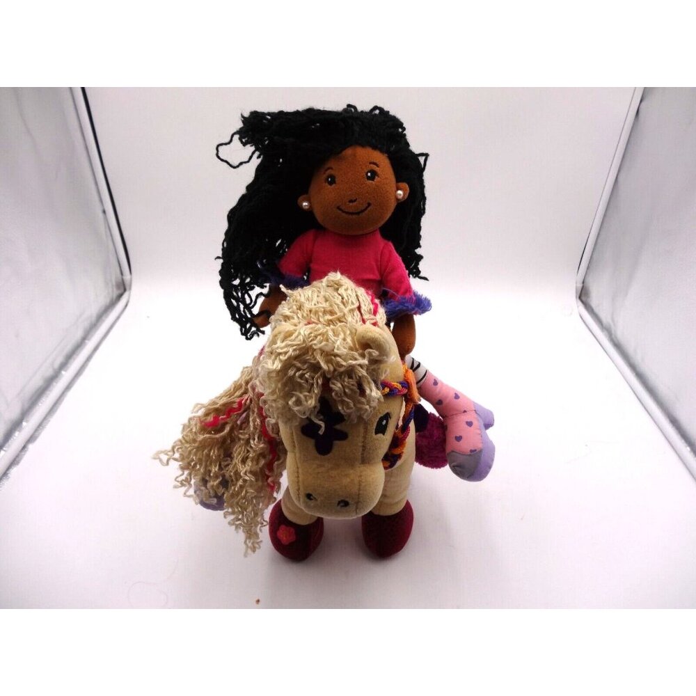 Groovy Girls Manhattan Toy Horse‎ Calypos & Doll Groovy Karly with Earrings